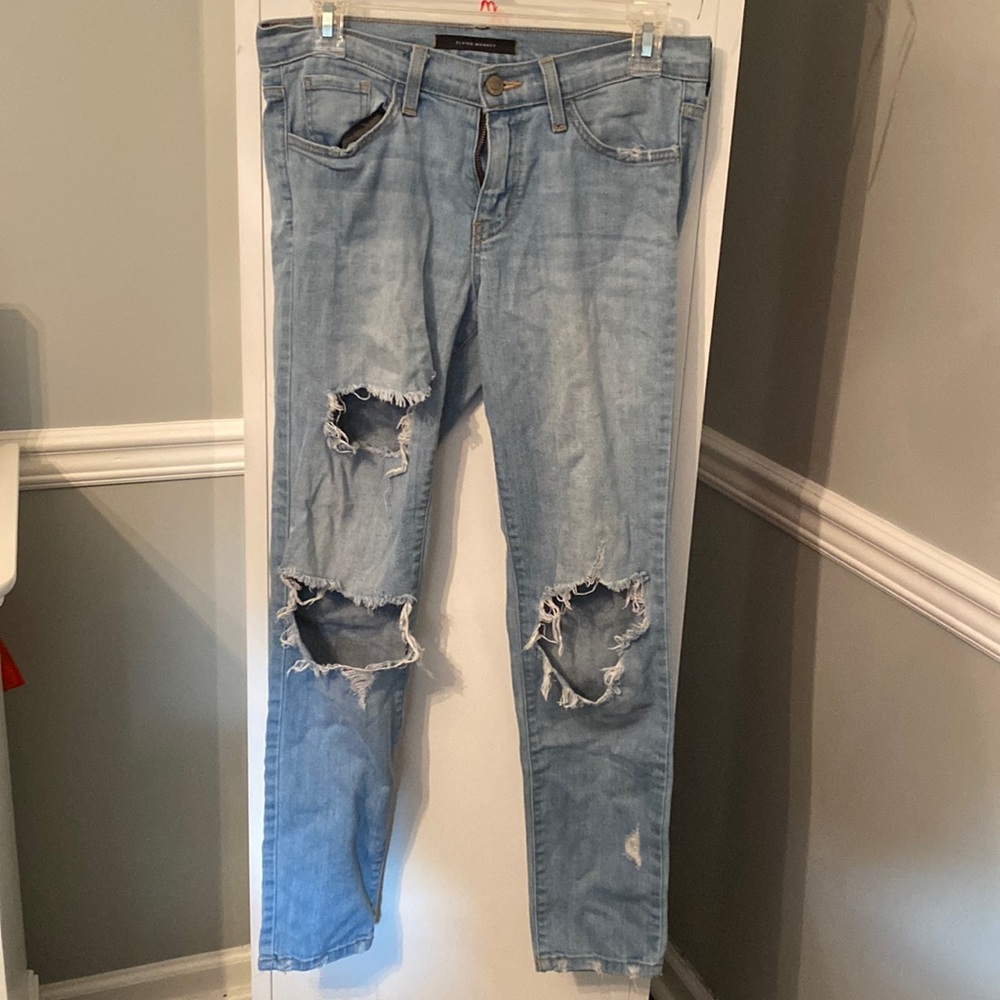Flying monkey jeans